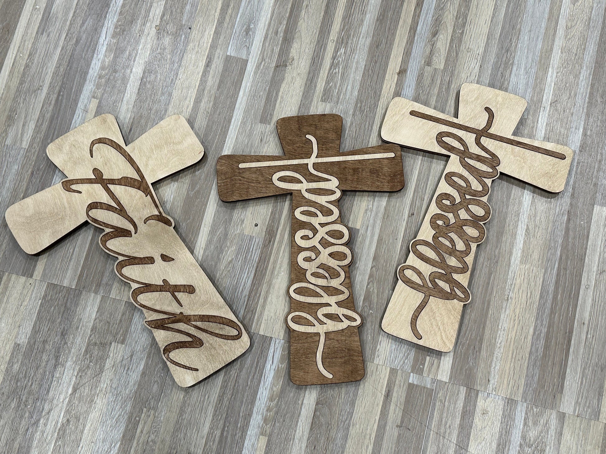 Wooden cross, Wall Cross, Cross, Wooden Cross, Customized Cross, home decor, house warming, Blessed, Faith Cross, Wooden Faith, Gift Giving