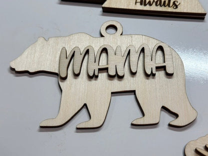 DIY Unfinished Spiritual Charm, Collecting Memories Car Charm, Faith Bag Charm, Mama Ornament, Personalized Memory Keepsake Charm