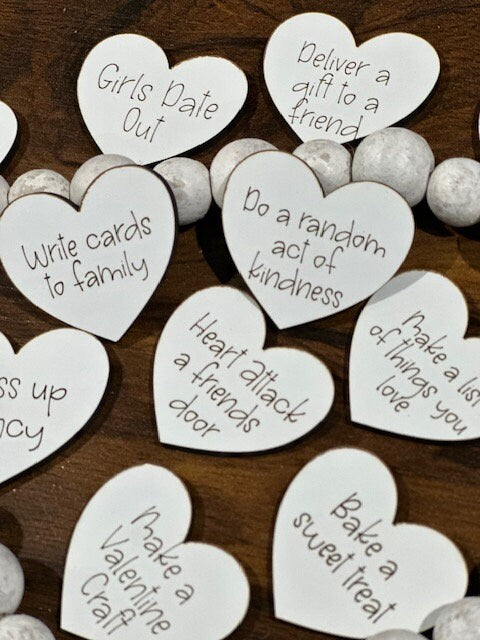 Valentine Tokens, Inspiration Tokens, Fun Tokens, Affirmation Tokens, Tokens, Couples tokens, Daily Affirmation, Love, Positivity Tokens