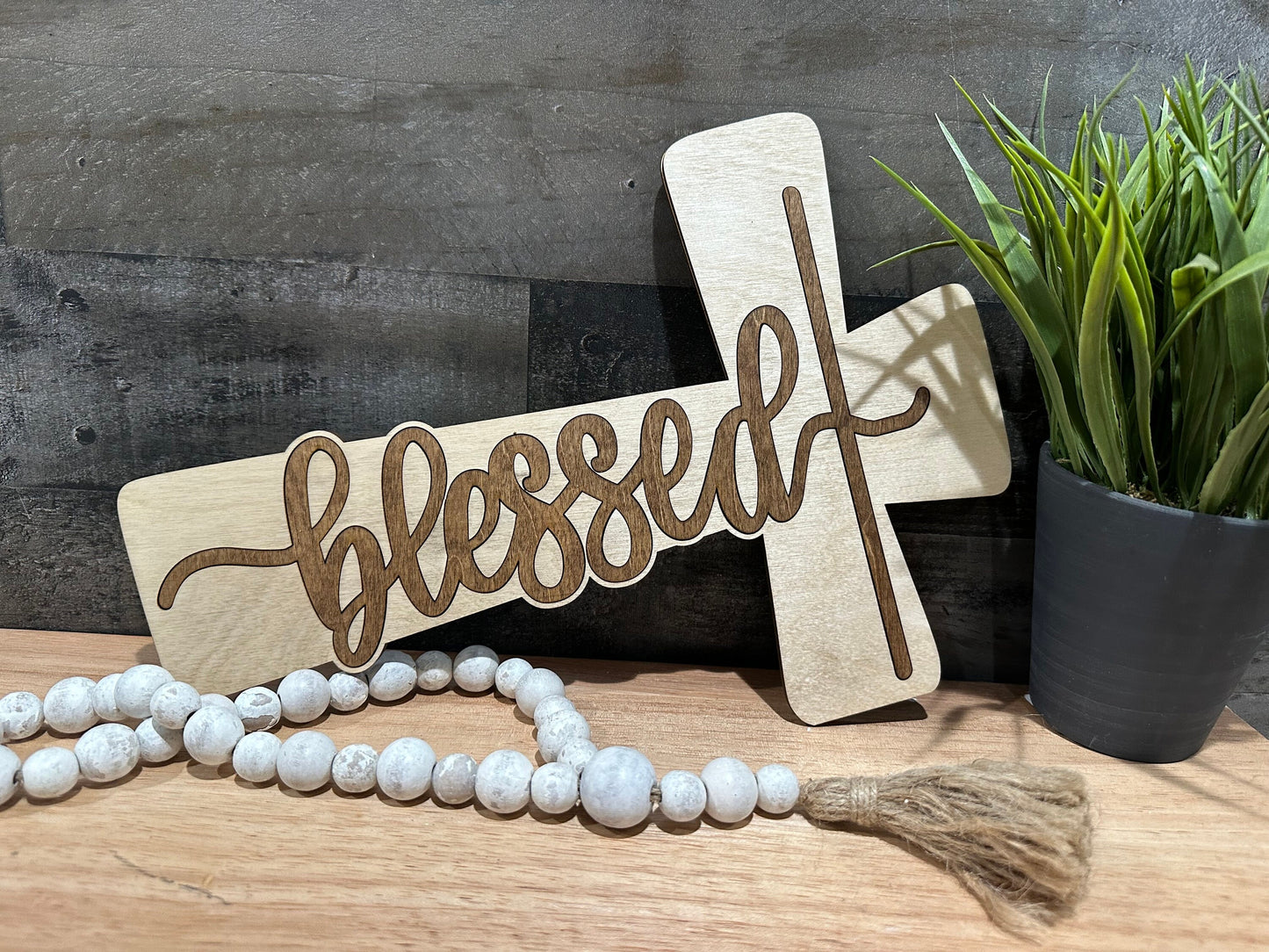 Wooden cross, Wall Cross, Cross, Wooden Cross, Customized Cross, home decor, house warming, Blessed, Faith Cross, Wooden Faith, Gift Giving