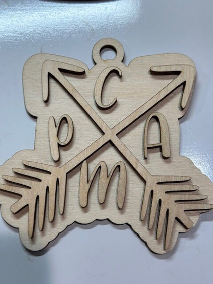 DIY Unfinished Spiritual Charm, Collecting Memories Car Charm, Faith Bag Charm, Mama Ornament, Personalized Memory Keepsake Charm