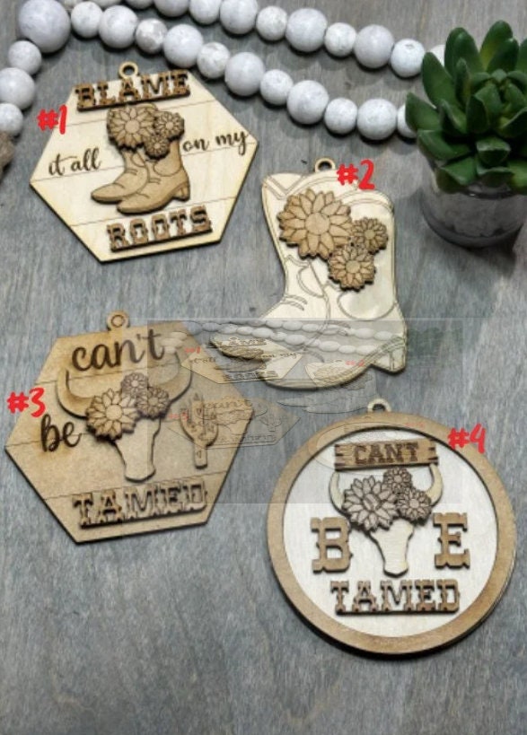 Unfinished DIY Western Boots Car charms, Blame it on my boots, Western car charms, Western boots Charm, Charms, Can't be tamed