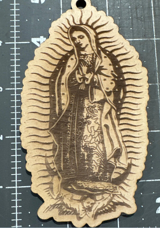 Unfinished DIY Virgin Mary / Virgin Mary / Religious' car charms / Mary Car Charm / Virgin Mary Car Charm