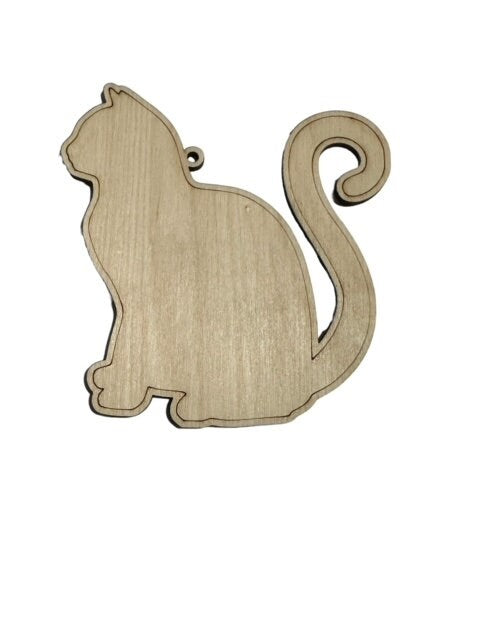 Unfinished DIY Cat Charm / Cat Car Charm / Cat DIY car charms / Car Charm / Cat Charm DIY Unfinished