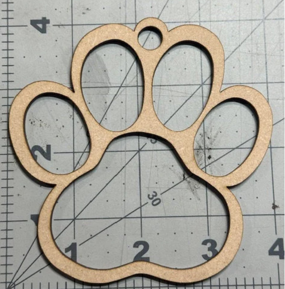 Unfinished DIY Dog Paw / Dog Paw Car charms / Dog Paw Ornament / DIY / Unfinished Dog Charm