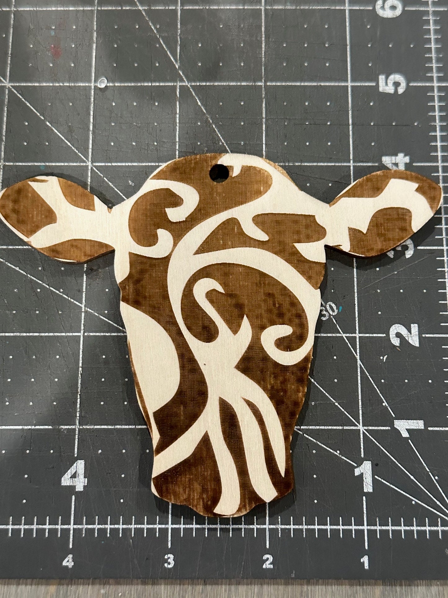 Leathered Tool Cow Unfinished DIY Car charms, Cow bag Charm, Car charms, Leather Look cow Charm, car charm, Cow Charms