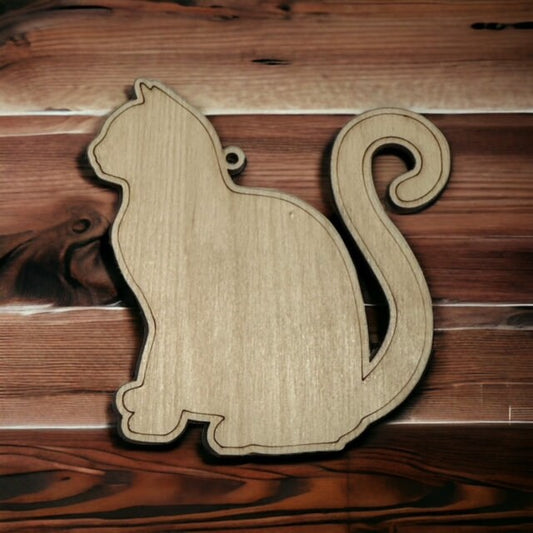 Unfinished DIY Cat Charm / Cat Car Charm / Cat DIY car charms / Car Charm / Cat Charm DIY Unfinished