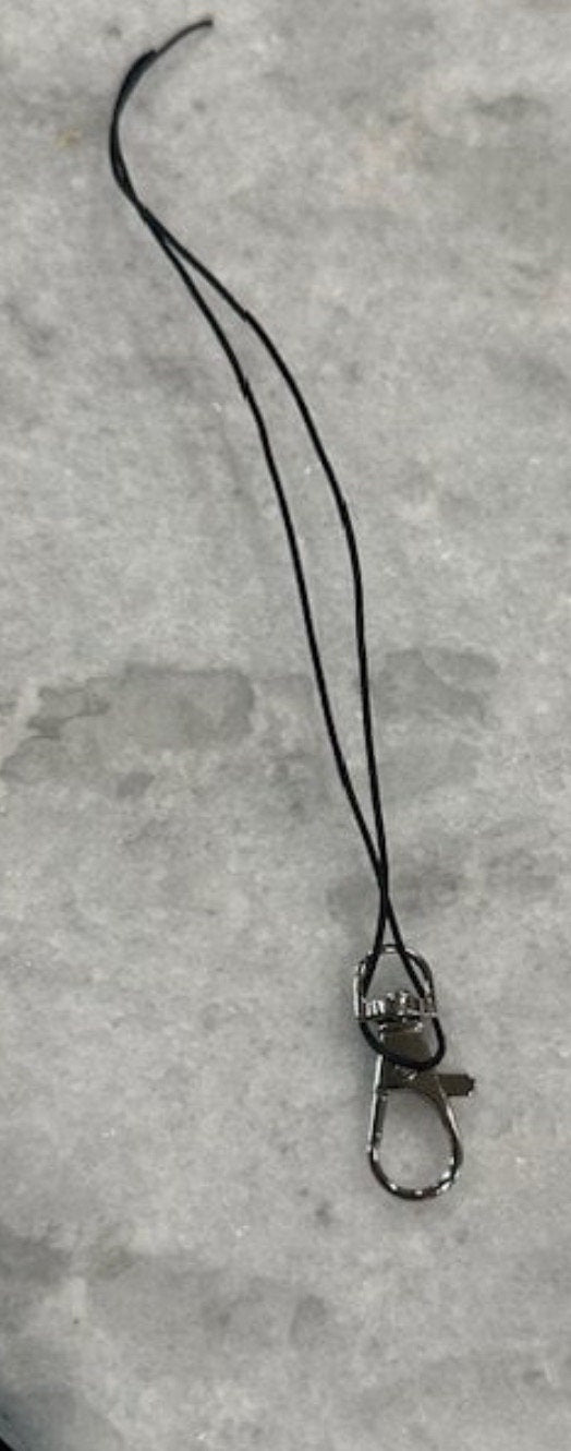 1mm Elastic Cord with Hook: Freshie Hanger String