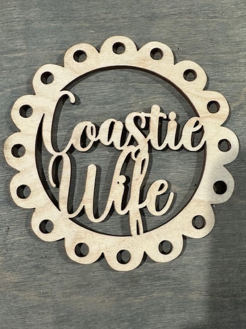 Military Wife Charm DIY, Wooden Car Charms, Unfinished, DIY, Blank Charm, custom design, Wife, Military, Wooden Car Charms, Unfinished