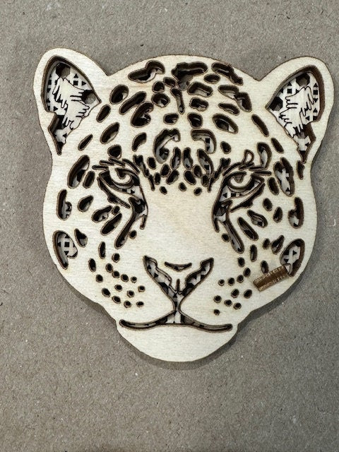 Rattan Jungle Animals Exotic Unfinished DIY, Rattan Charms Unfinished, Wooden Ornaments, Unfinished DIY, Blank Charm, Animals, Craft, Charm