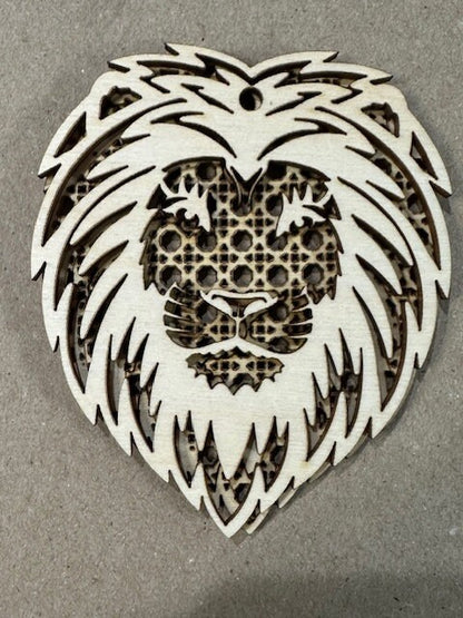 Rattan Jungle Animals Exotic Unfinished DIY, Rattan Charms Unfinished, Wooden Ornaments, Unfinished DIY, Blank Charm, Animals, Craft, Charm