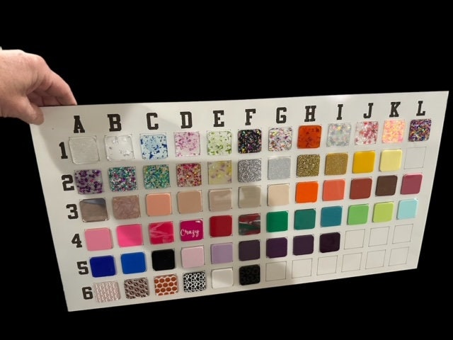 Personalized Acrylic Bag Tag: Custom School Backpack Name Tag