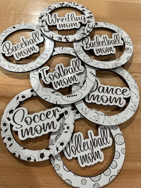 Unfinished DIY Baseball Charms, Football Charms Unfinished, Basketball Charms, Dance, Unfinished, DIY, Blank Charm, Sports