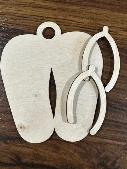 Unfinished DIY Beach Theme Vol 1, Beach Charms Unfinished, Wooden Ornaments, Unfinished, DIY, Blank Charm, Beach