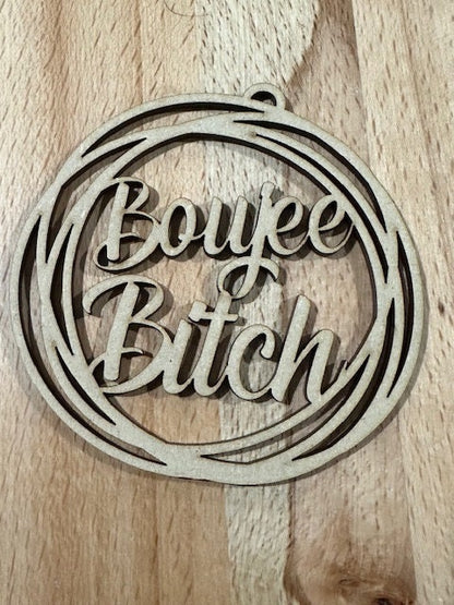 Sassy DIY Wooden Car Charms, Unfinished Custom Charm, Blank Wood Charms, Crafting, DIY Car Accessories, Sassy Car Décor, Custom Design Ready