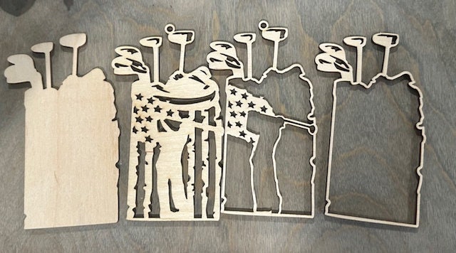 Golf/ Unfinished /Golf Wooden Car Charms / Golf Sign Unfinished / DIY / Blank Charm /Golf Sign / Golfer