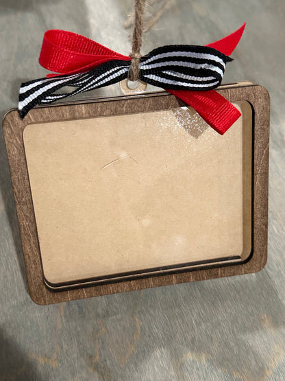 Double sided framed car charm , Photo Frame, acrylic frame car charm, car charm Frame