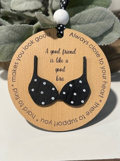 Funny Friend Ornament, Best Friends Christmas Ornament, Humorous Gift Exchange, Funny Holiday Ornament, Friendship Christmas Keepsake