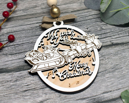 The Classic Christmas Carol Ornaments, Classic Ornaments, Christmas Ornaments, Santa Claus, Christmas Ornament Set, Holiday