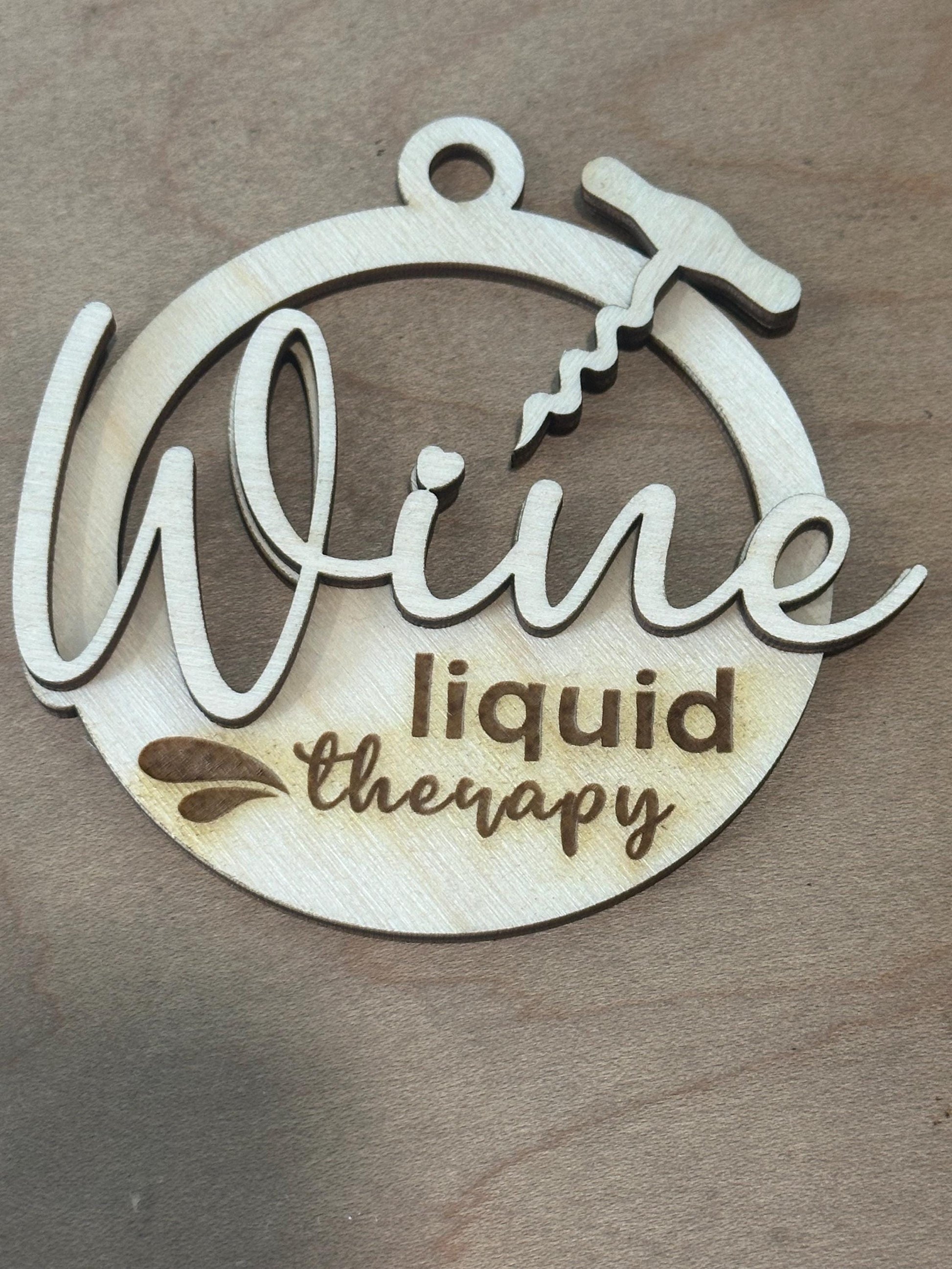 wine adulting / Unfinished / Wooden Car Charms / Unfinished / DIY / Blank Charm / Charm/ Wine Ornament