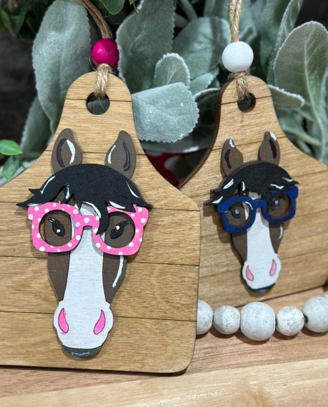 Horse Car Charm, Show Animal Ornaments, Horse Charm, Horse Bag Charm, Christmas Ornament, Horse Ornament, Show Animals, Fun Ornaments