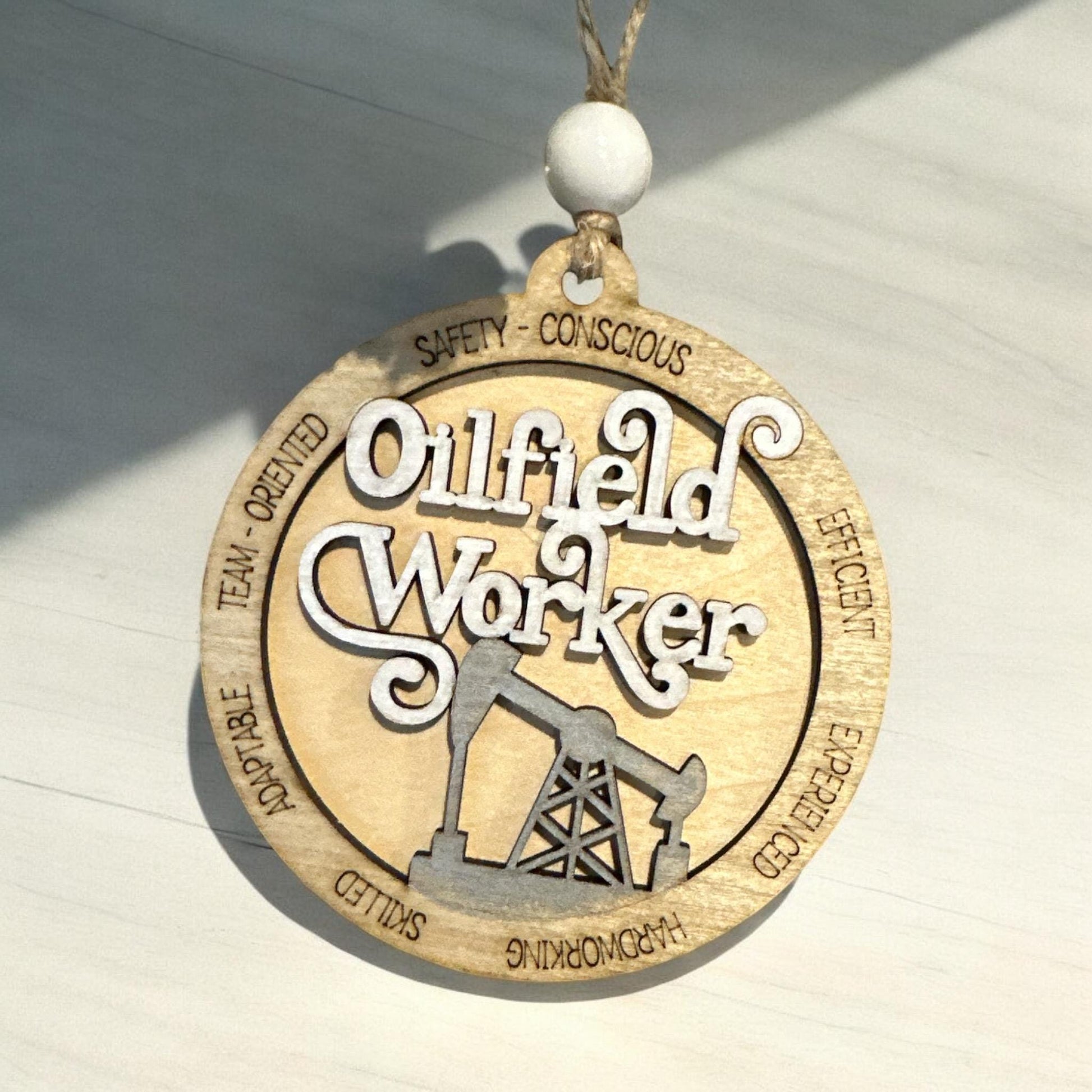 Oilfield Worker Ornament, Oil Field Worker, Oilfield Worker Christmas, Oilfield Worker, Christmas Ornament, Custom, Gift