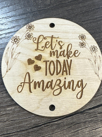 Inspirational Car Charms, Inspirational Charms, Unfinished, Wooden Charms, Coffee, Jesus, Faith, DIY, Spiritual, Sprinkle Kindness,