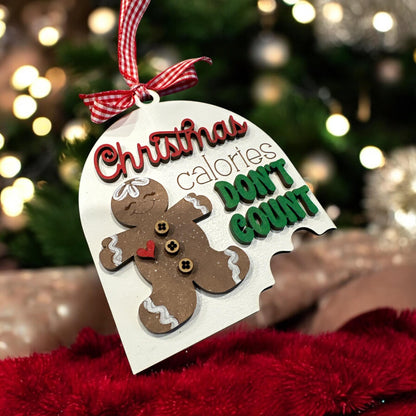 Personalized, Gingerbread Ornaments, Family Decorations, Holiday Tree Decor, Gingerbread Batch, Christmas Ornament, Handmade Gingerbread Set