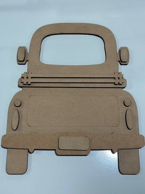 Interchangeable Farmhouse Truck with Base, Seasonal Truck, DIY Truck Kit , Interchangeable Farmhouse DIY Kit, Truck, Finished, Wooden Truck