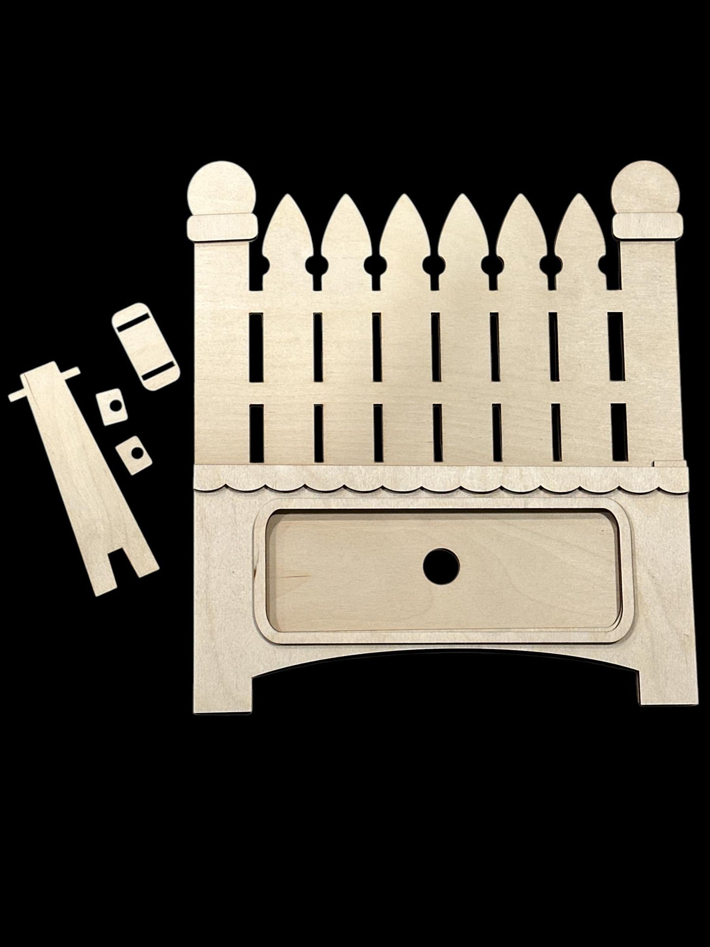 DIY Fresh Cut Lavender Truck Insert: Spring Design, Seasonal Decor Kit, Interchangeable Insert
