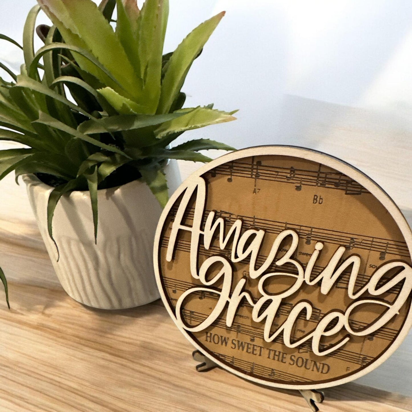 Amazing Grace Sign, Inspirational Signs, Home Decor, Gift Giving, Amazing Grace, Housewarming gift, Amazing Grace wooden sign