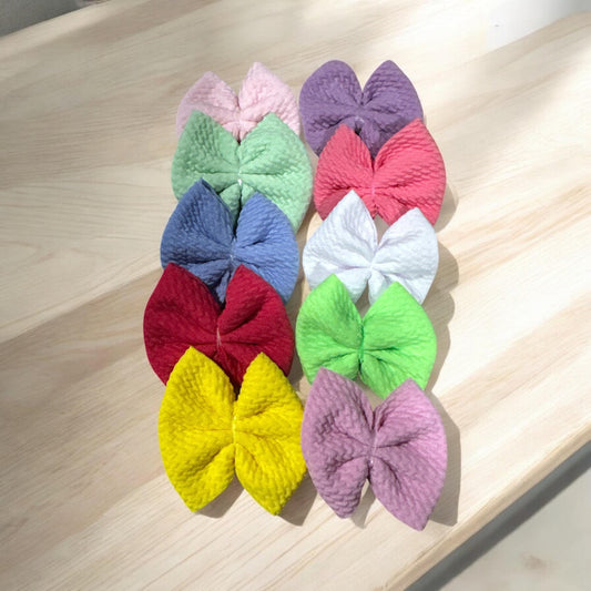 Spring, Easter, Fabric Bullet Small Bows Bundle, Freshener Bows, Decorative Bows, Freshie Bullet Bows, Bows, Solid Bows, Cute Bow Pack,