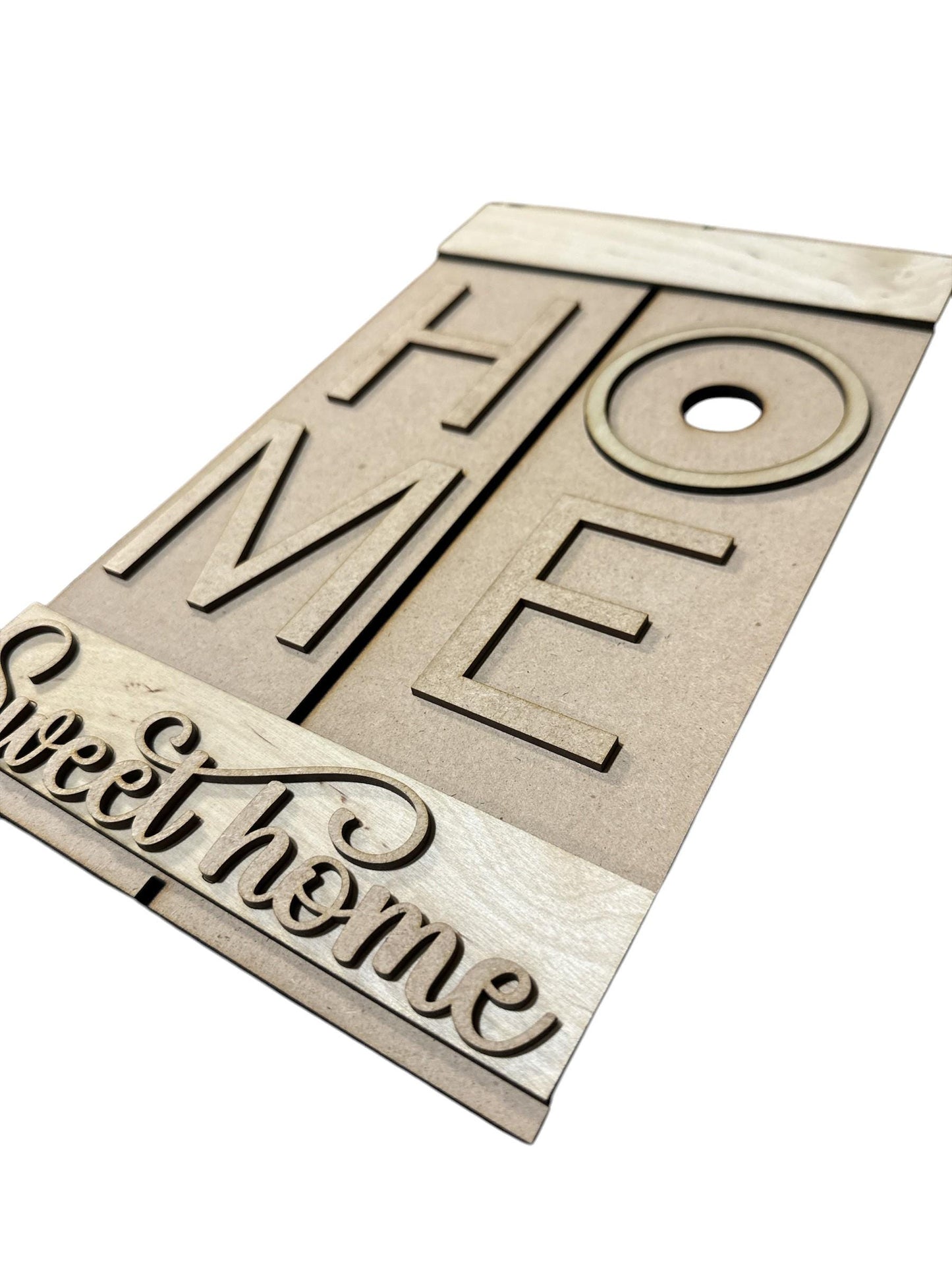 DIY Interchangeable Home Sign: Pallet Door Hanger Kit