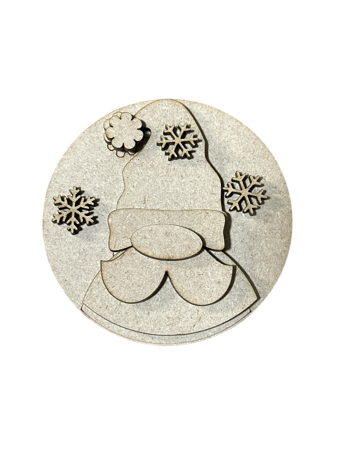 DIY Bundle 2 of Seasonal Interchangeable Rounds DIY Bundle: Unfinished Wood Sign Add-Ons, 3" or 6" Rounds for Seasonal Inserts