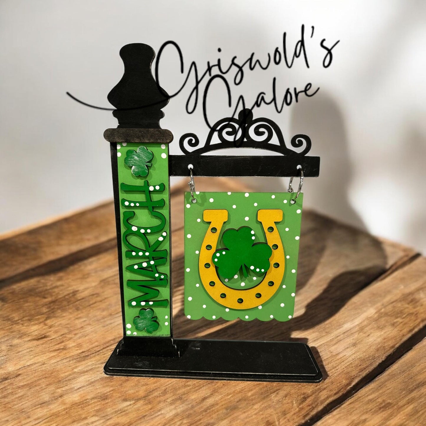 Interchangeable Seasonal Sign: 12-Month Hanging Decor
