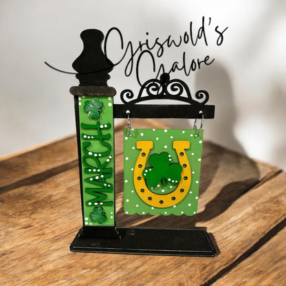 Interchangeable Seasonal Sign: 12-Month Hanging Decor