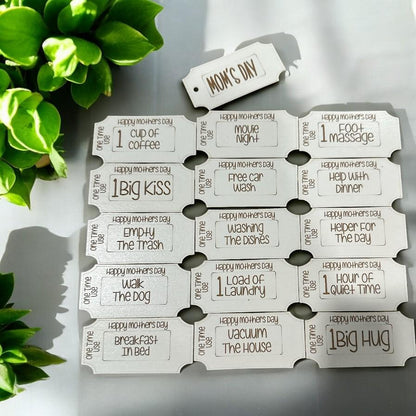 Personalized Mother's Day Token Set: Mom's Gift of Love
