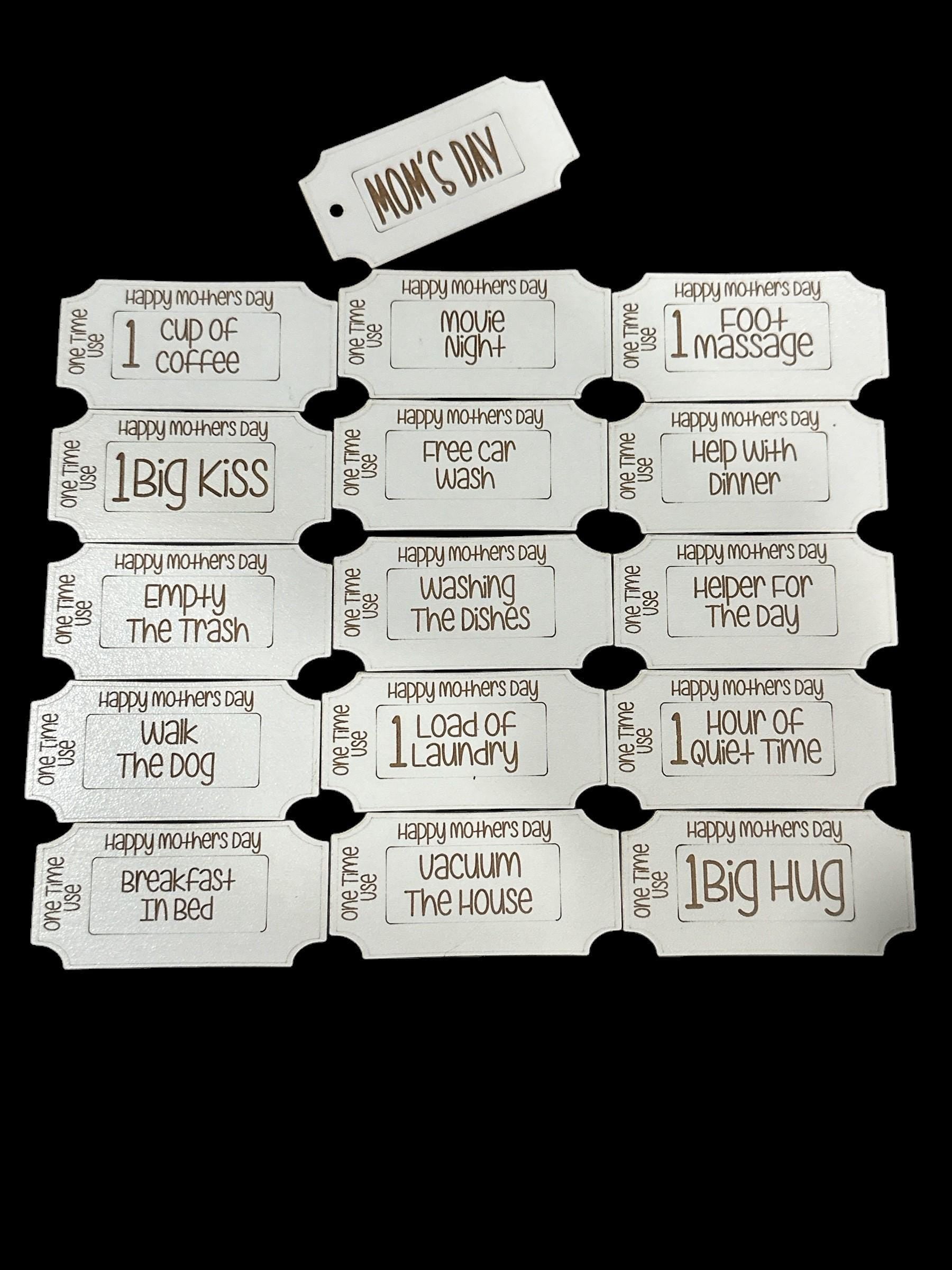 Personalized Mother's Day Token Set: Mom's Gift of Love