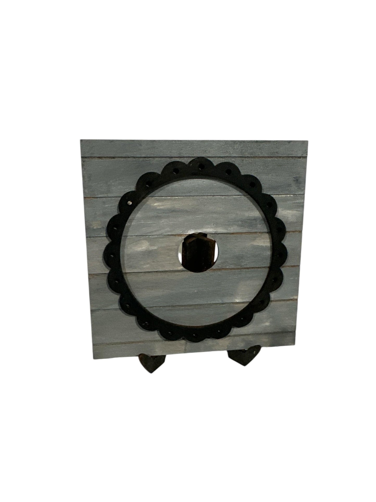 Farmhouse Shiplap Mini Sign: Interchangeable Seasonal Decor
