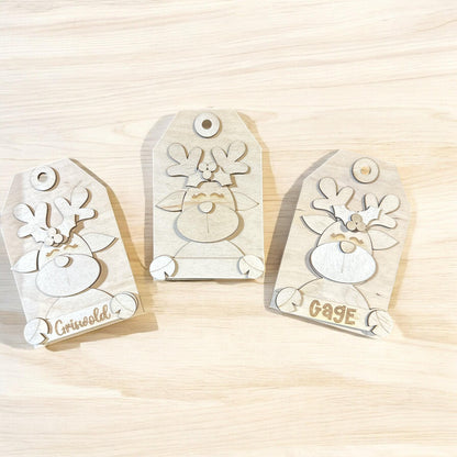 Unfinished Wood Reindeer Ornament: DIY Holiday Craft