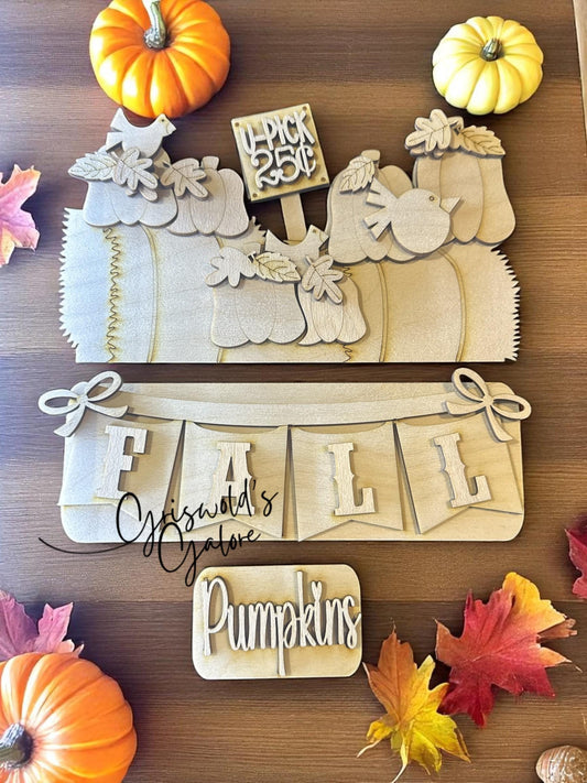 Fall Truck Insert: Interchangeable Pumpkin Decor, DIY Options