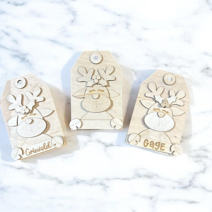 Unfinished Wood Reindeer Ornament: DIY Holiday Craft
