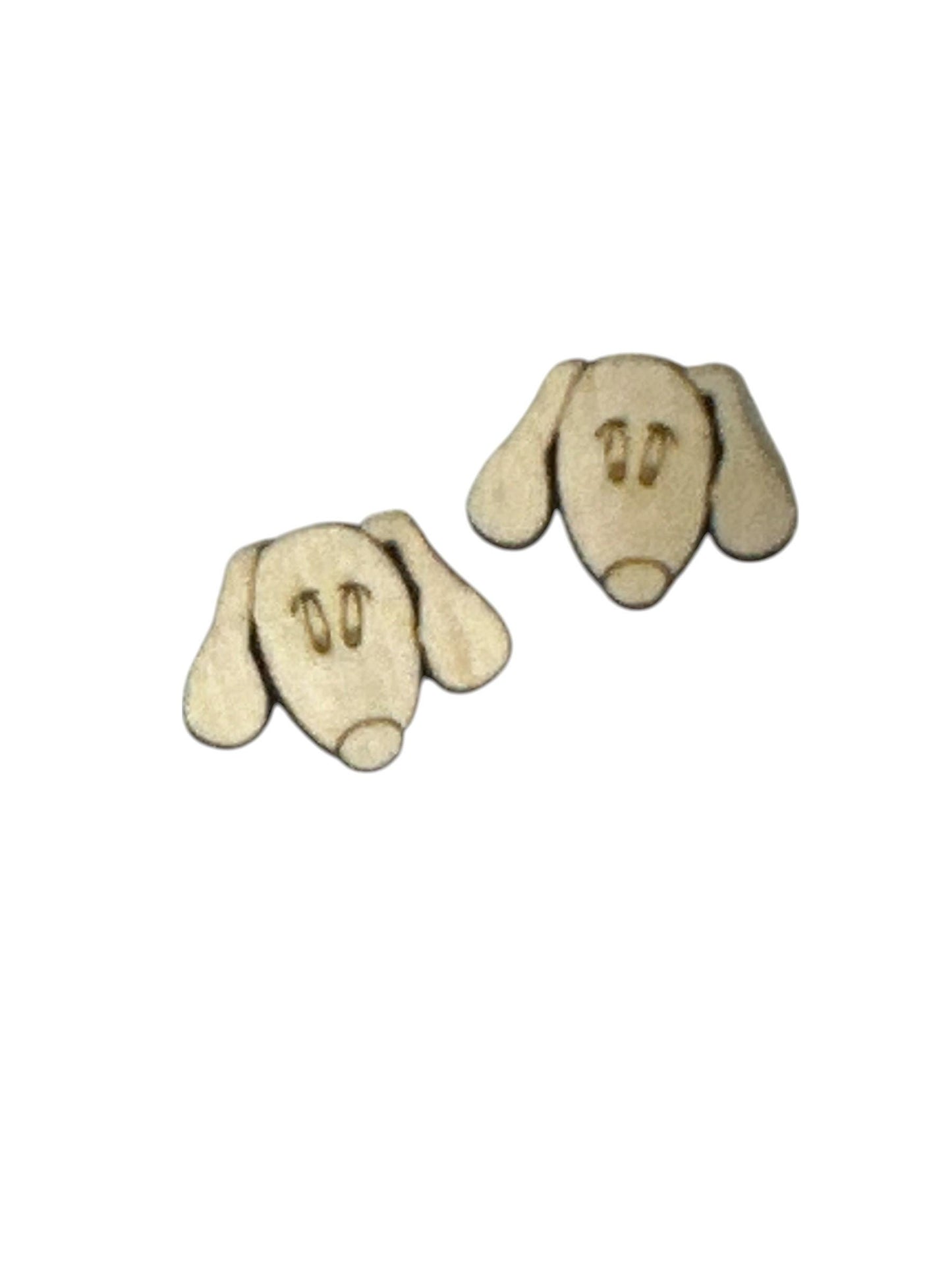 DIY Dog Mom Wooden Earrings: Unfinished Craft Studs