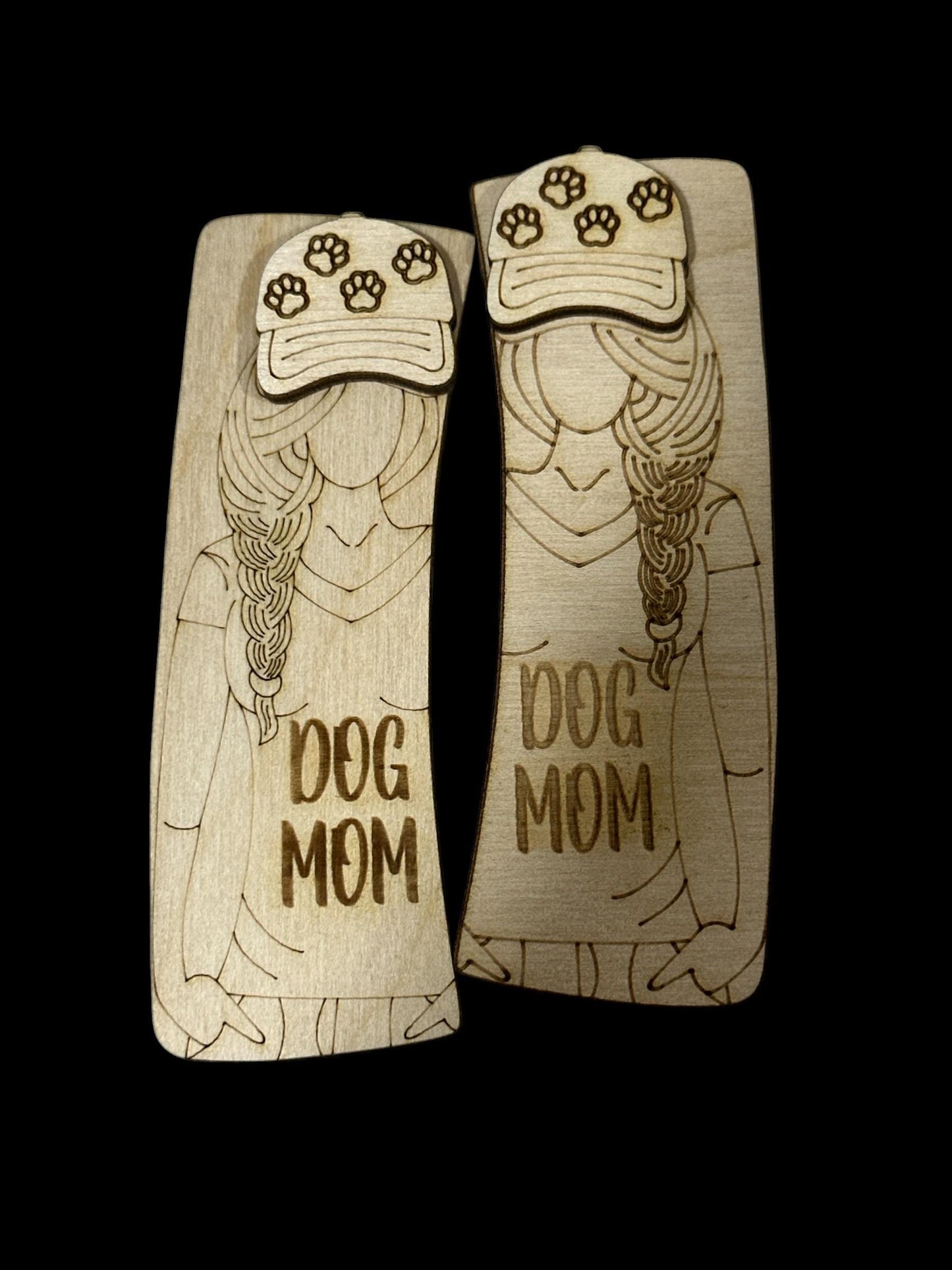 DIY wife, sorry about my husband Laser Cut Birch Hair Clip Pieces: Mom Life DIY Craft, mom life