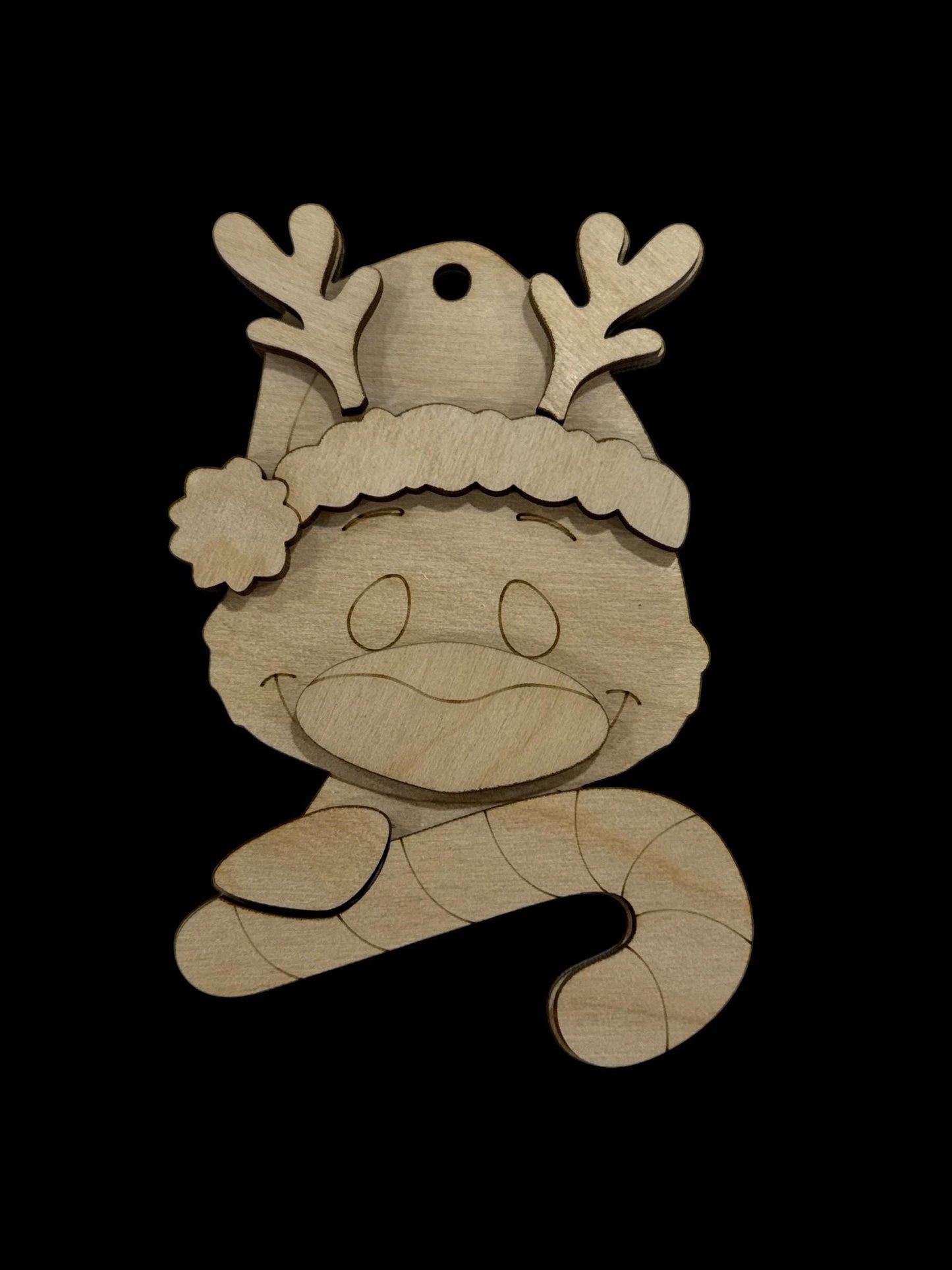 DIY Duck Ornament: Unfinished Wood, Farmhouse Christmas Craft