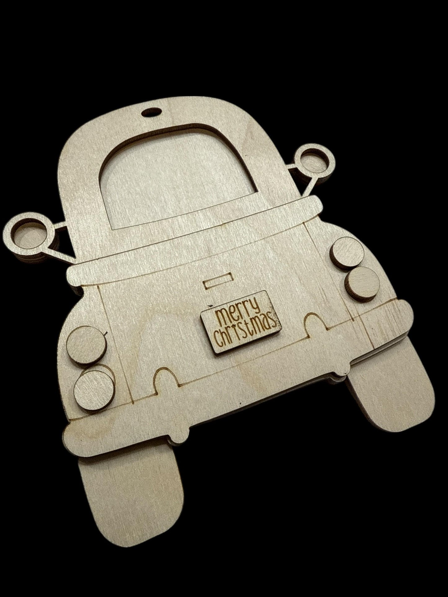 Personalized Truck Gift Card Holder: DIY Ornament