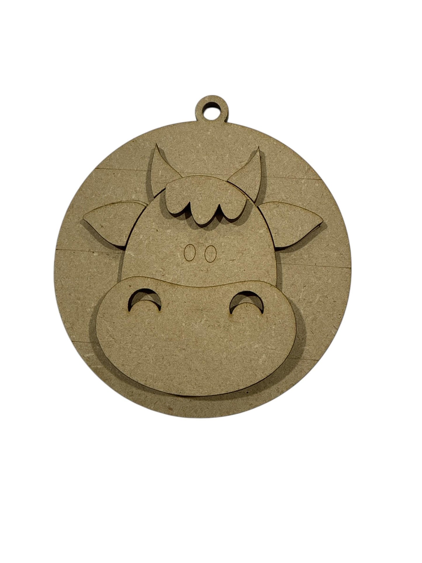 DIY Farmhouse Ornaments, Farmhouse Unfinished Ornaments, Cow, Tractor Ornament, Wooden DIY Ornaments, Farmhouse Christmas, Single or Set