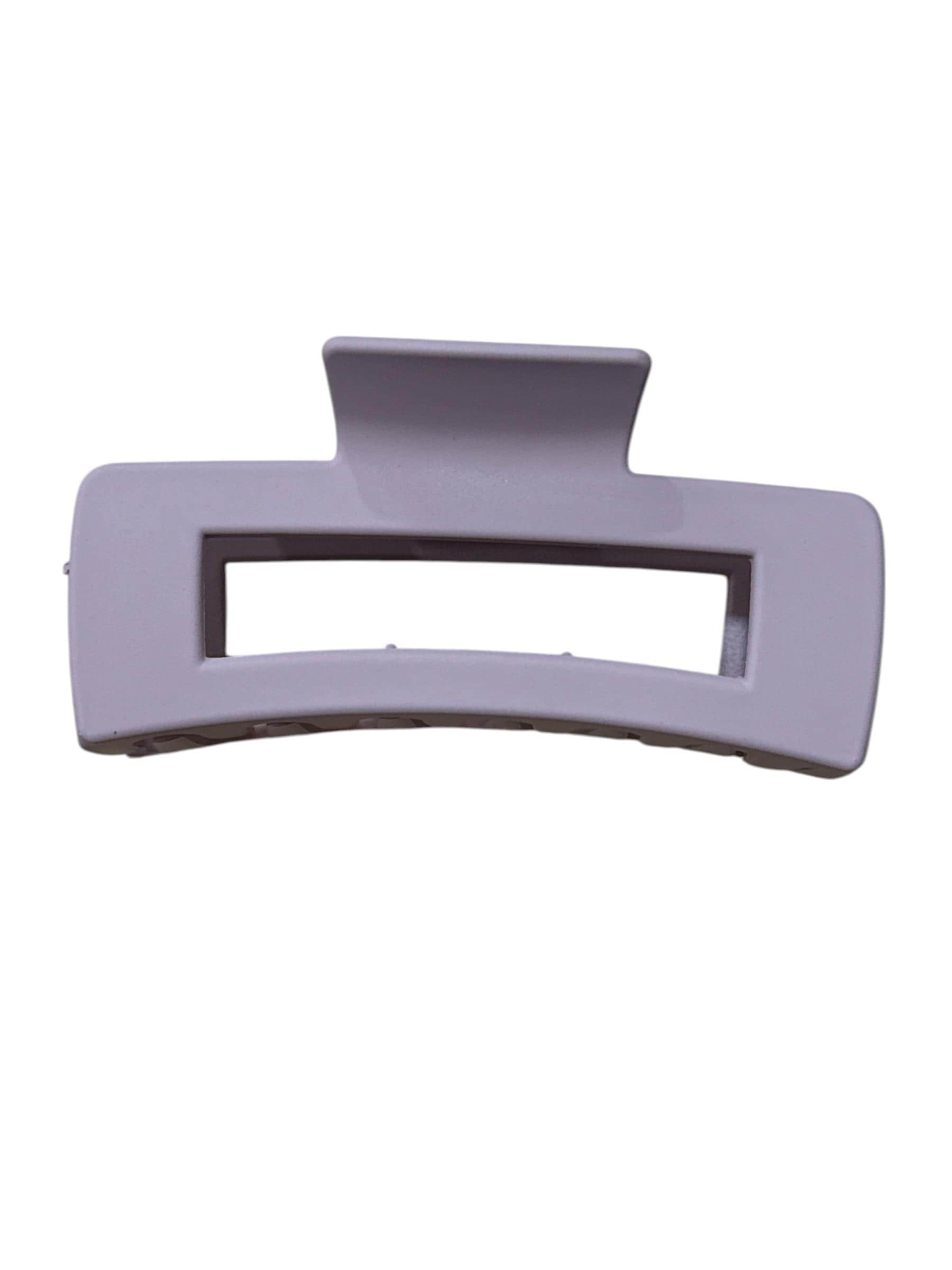 4" Rectangle Claw Clip Bundle, Pastel Hair Accessories (Set of 10)