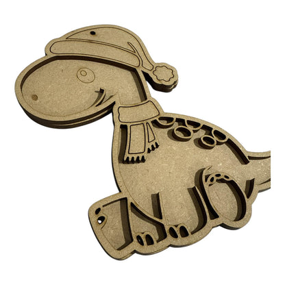 Dino Unfinished Ornaments, Dino DIY