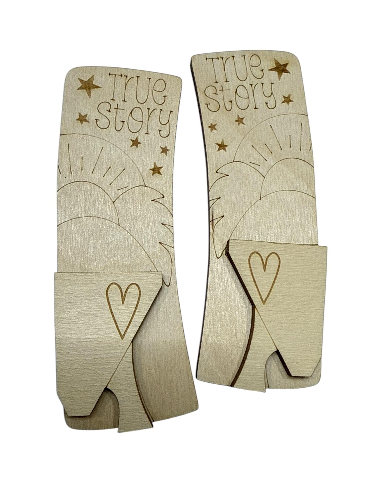 DIY True Story Nativity 4", Spiritual Claw Clip